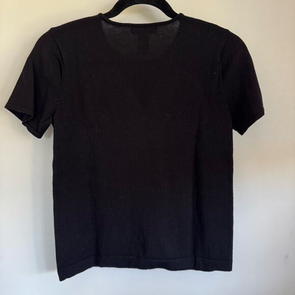 Jones New York Vintage Womens Pure Merino Wool Beaded Sweater Size SP Petite - Picture 2 of 11